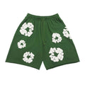 Denim Tears Cotton Wreath Shorts Green