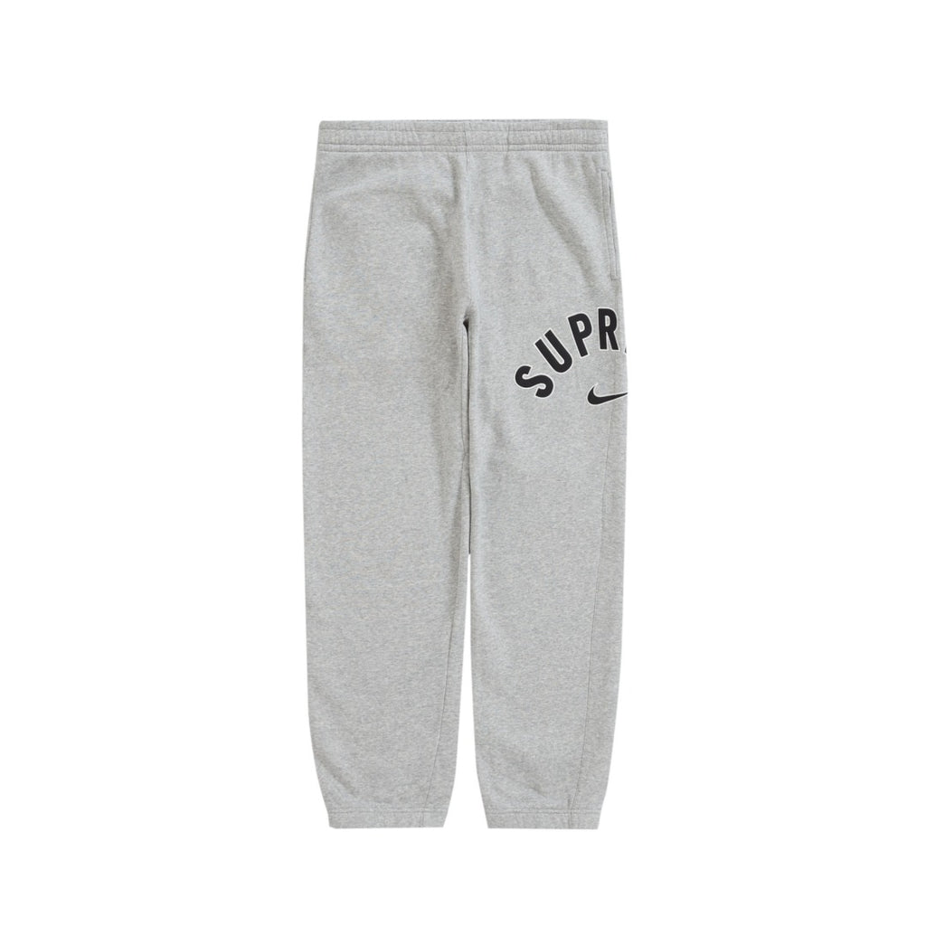 SUPREME X NIKE — SWEATPANTS GRAY