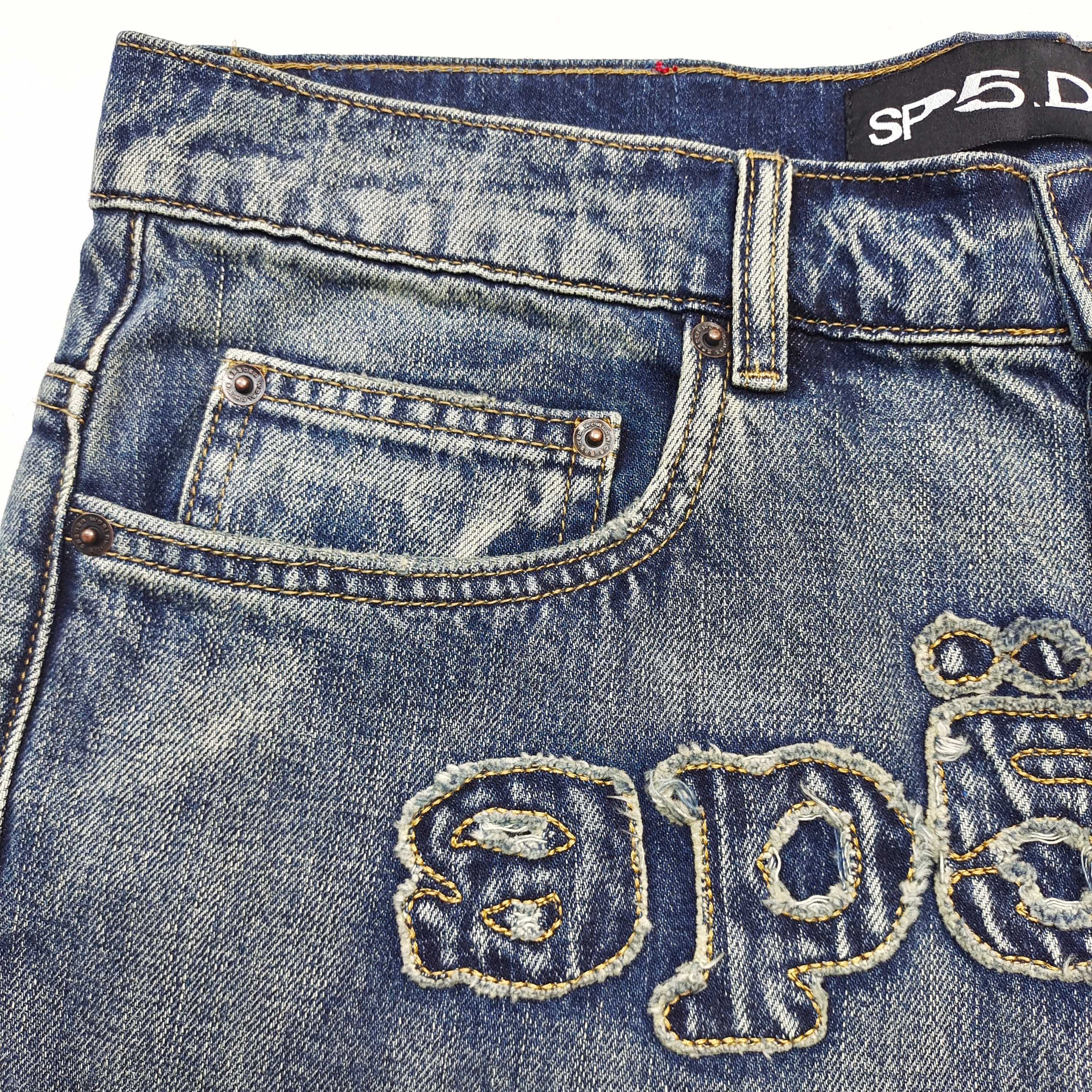 SP5DER / DENIM WORK PANTS / LIGHT WASH JEANS