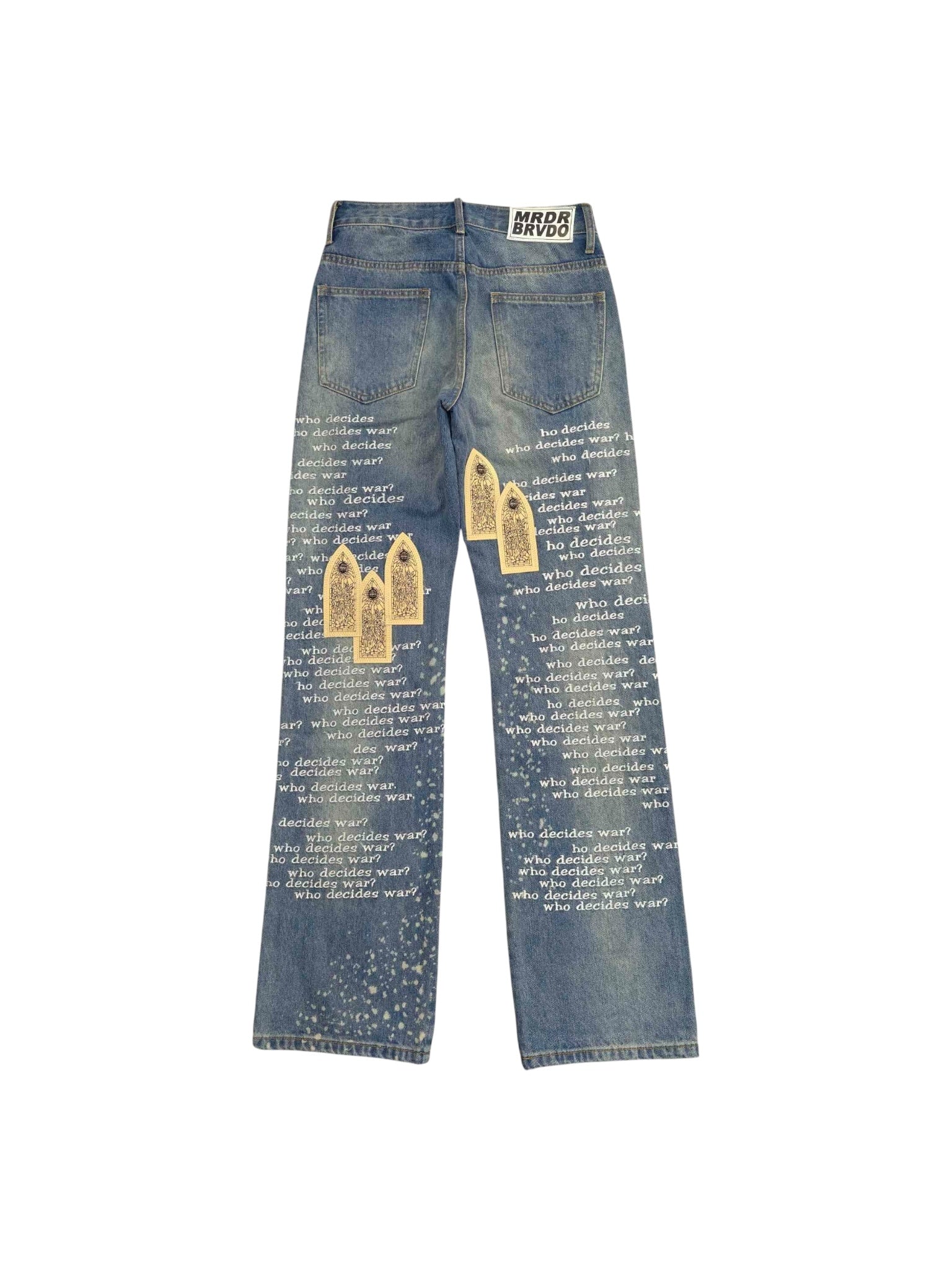 WHO DECIDES WAR TECHNO DENIM