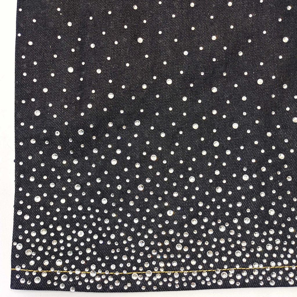 SP5DER RHINESTONES SHORTS