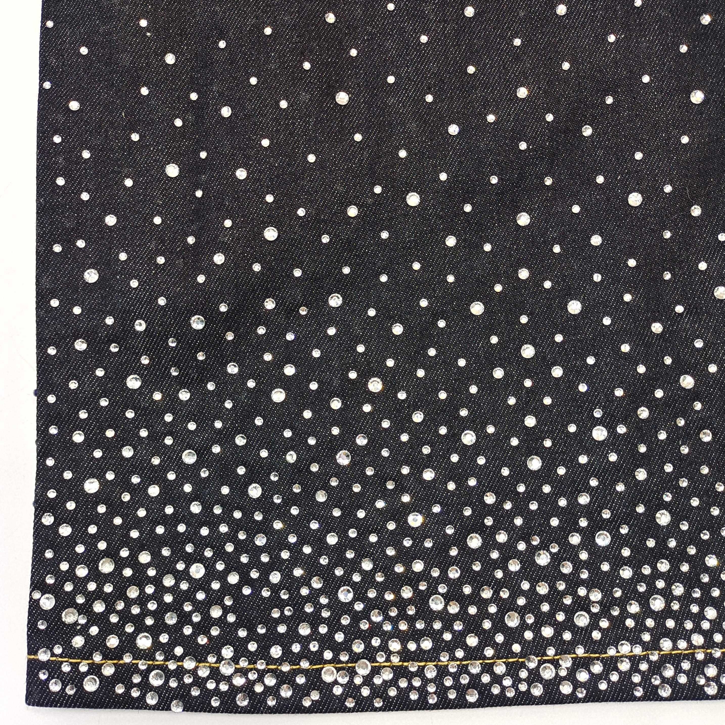 SP5DER RHINESTONES SHORTS