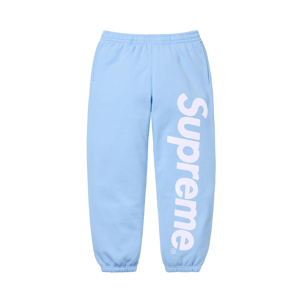 SUPREME 22FW SATIN APPLIQUE SWEATPANTS