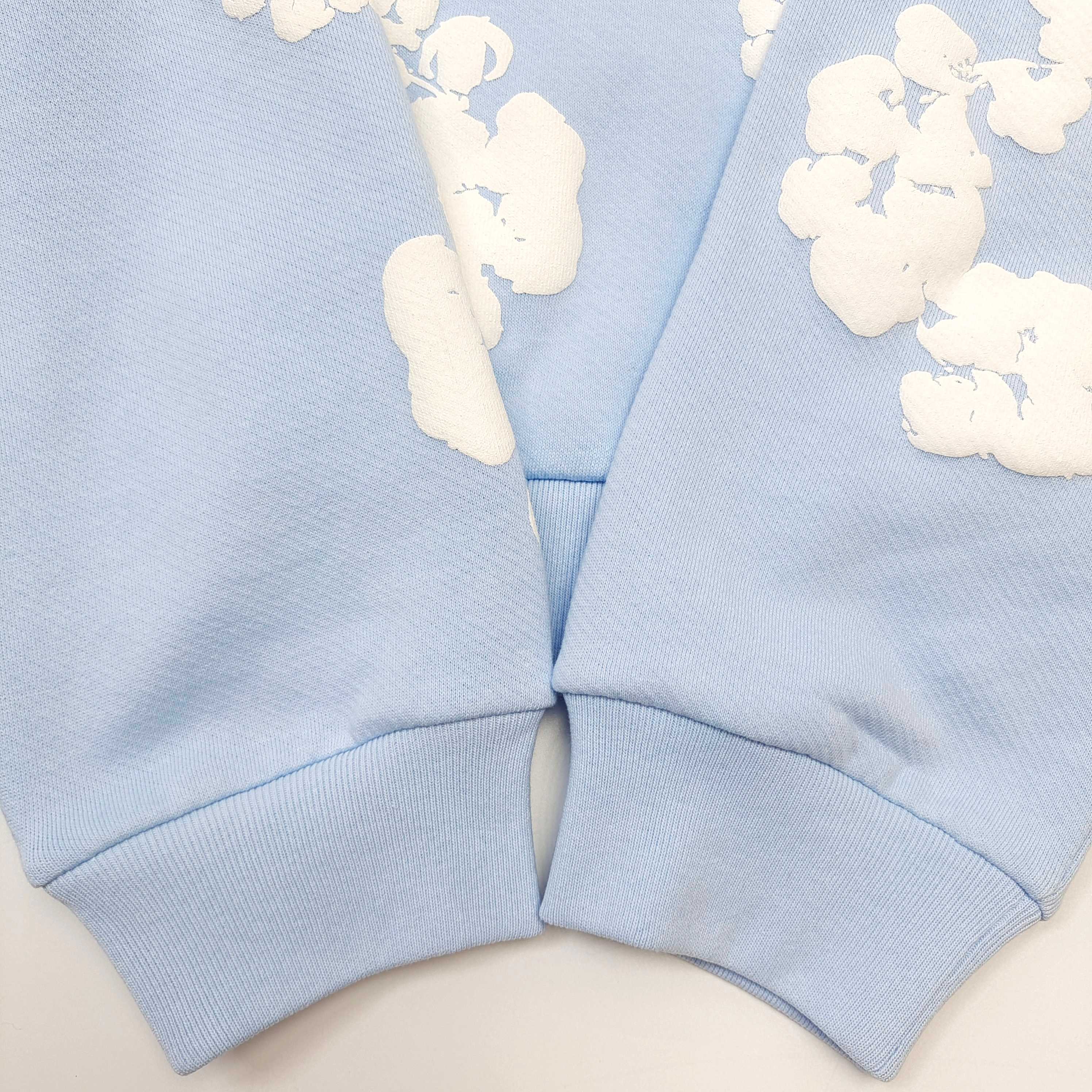 Denim Tears / Cotton Wreath Hoodie/  ‘baby blue’