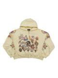 WE ARE RIGHTEOUS ZIP UP / CREAM