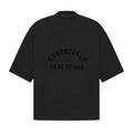 ESSENTIALS JET BLACK / T-SHIRT #002
