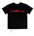 PURPLE DENIM TSHIRT