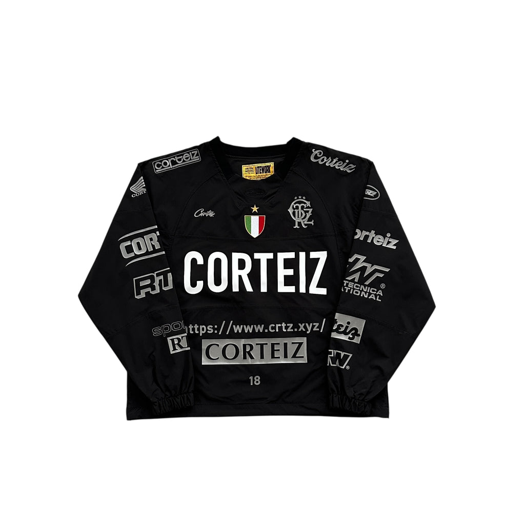 CORTEIZ SPONSORS PULLOVER (BLACK)