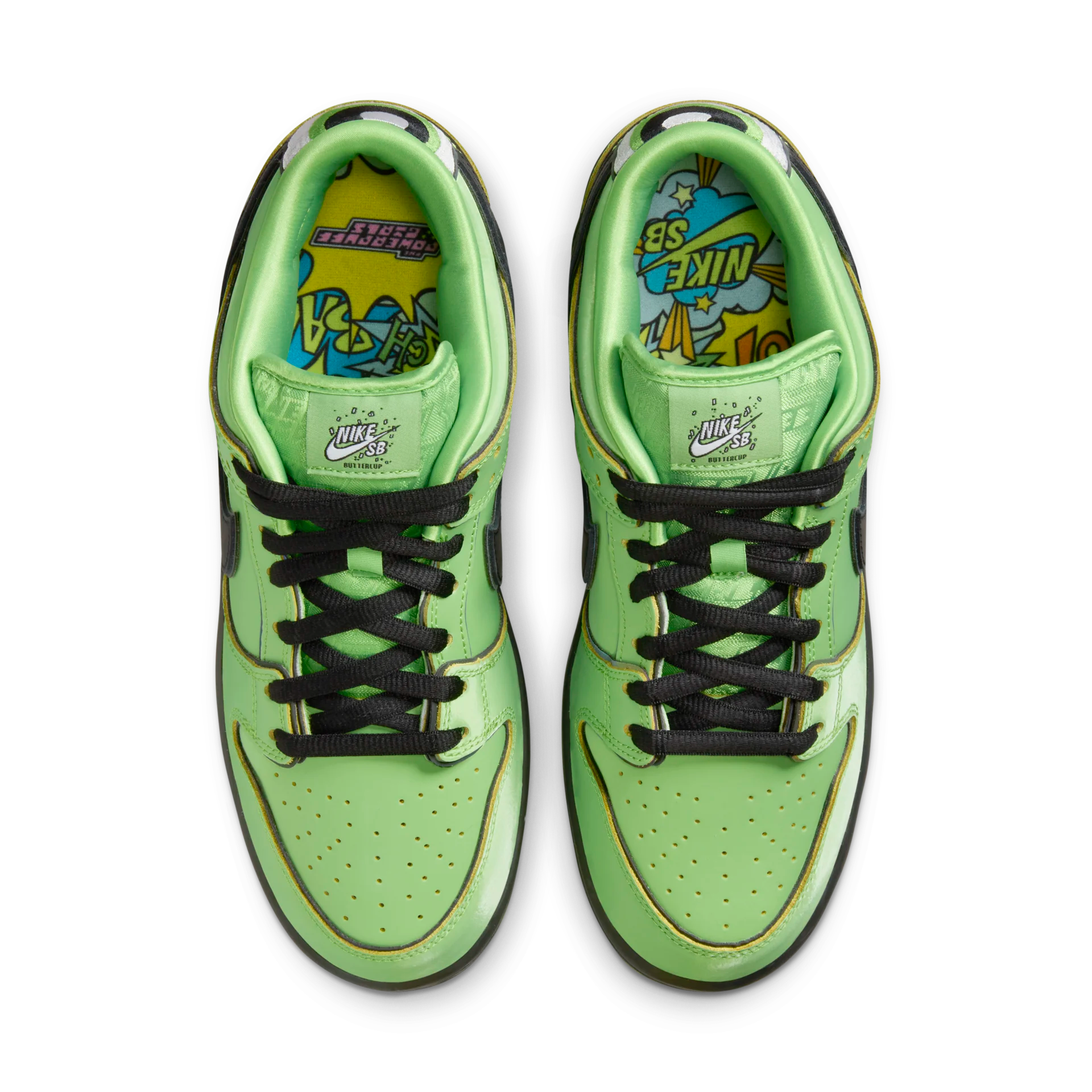 NKE SB “Power Puff” Green