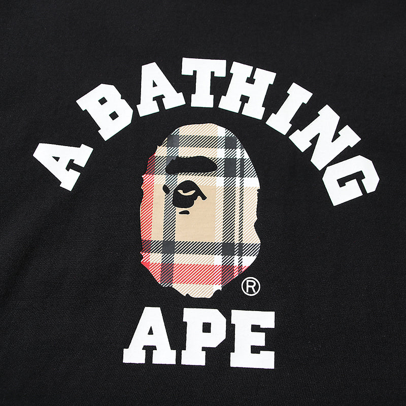 BAPE BURBERRY HEAD TEE