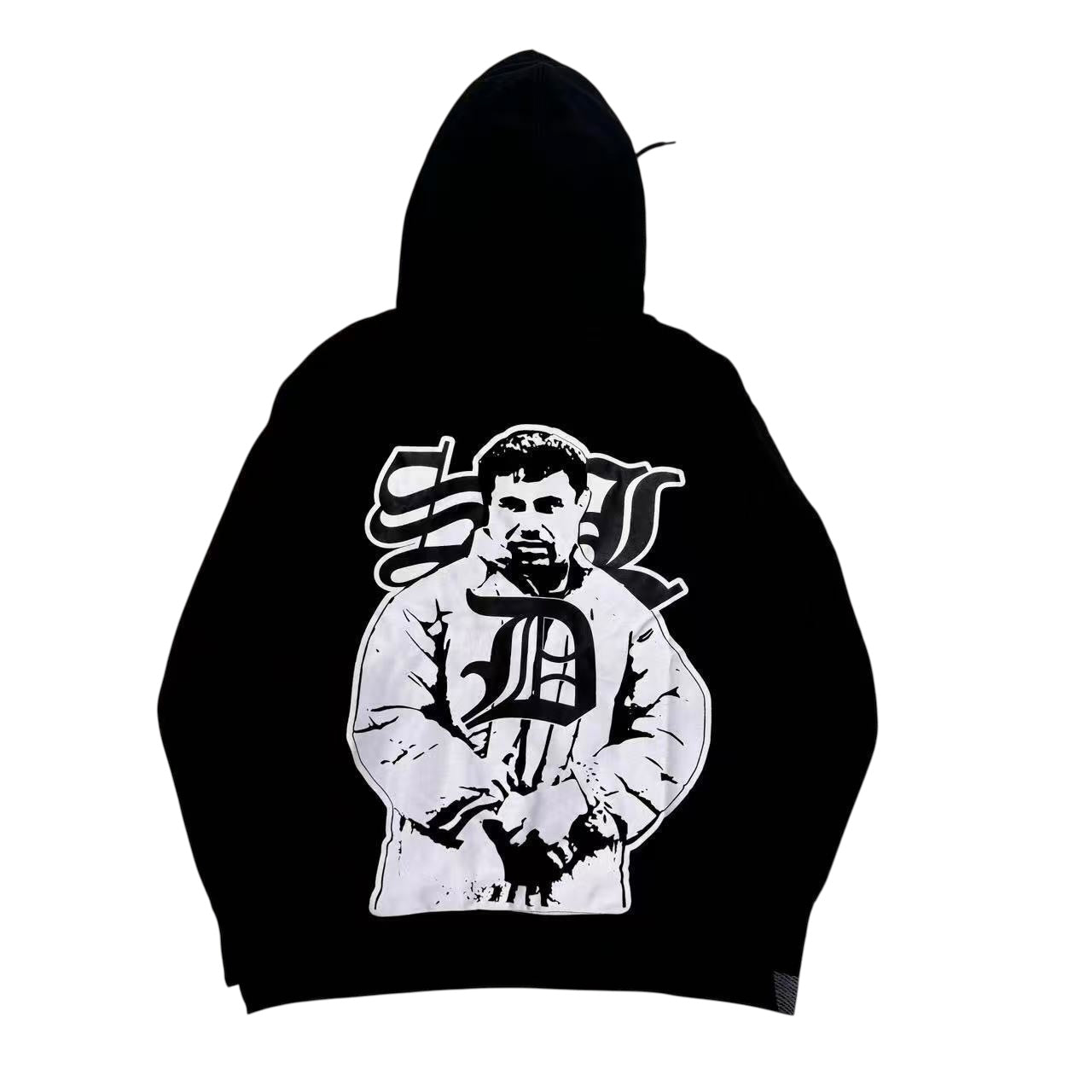 SDL RHINESTONES HOODIE /  BLACK