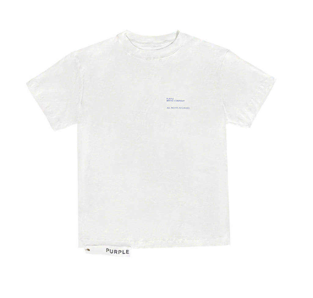 PURPLE DENIM TSHIRT
