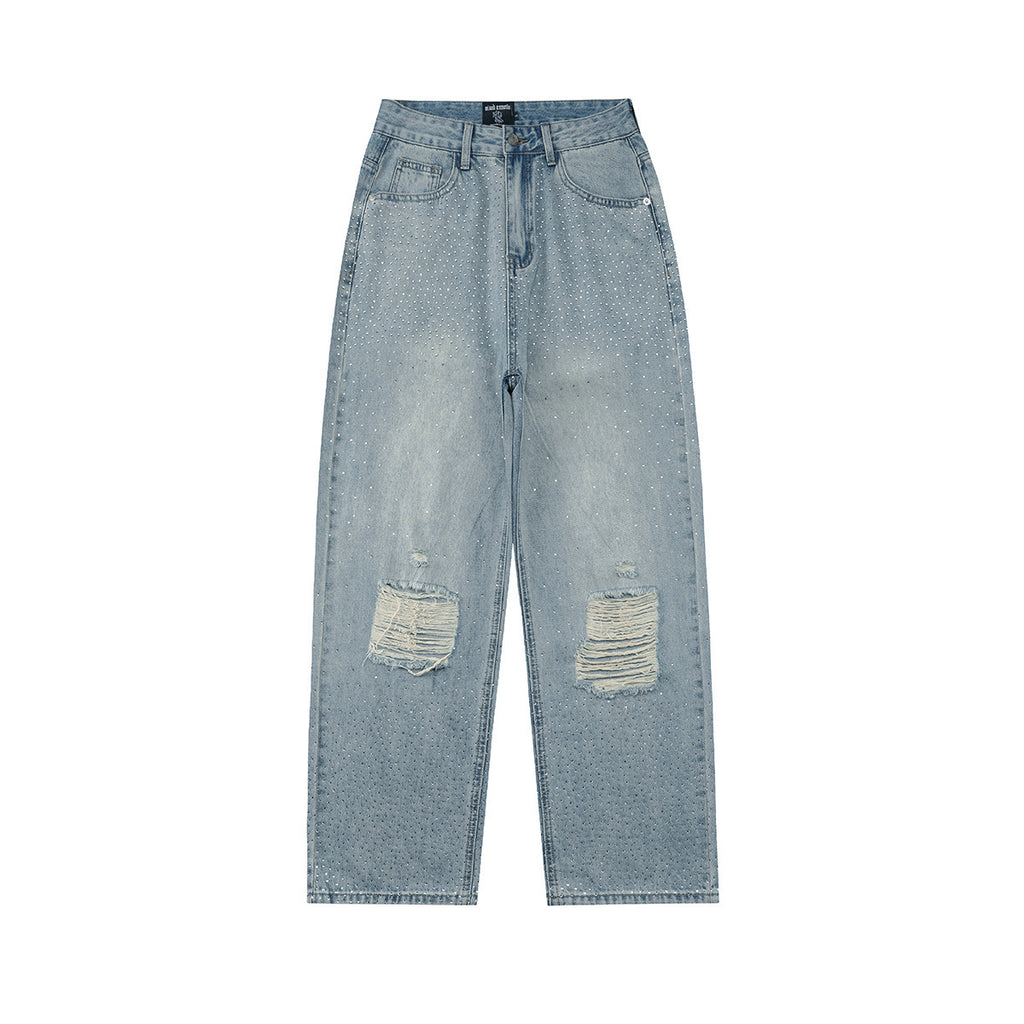 MIXED EMOTIONS RHINESTONE JEANS