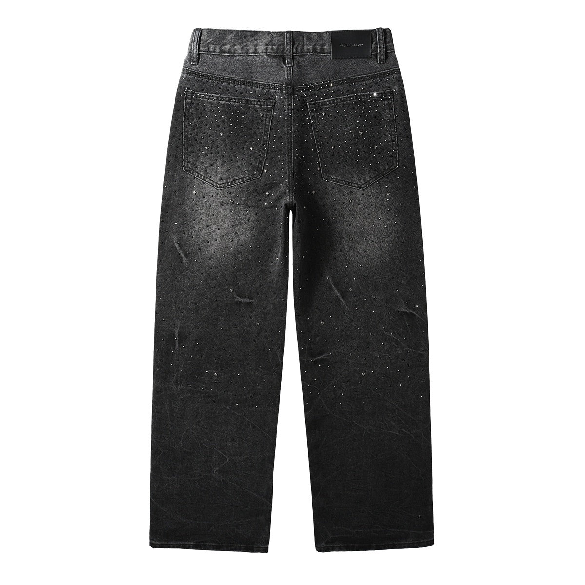 PURPLE MEN FASHION RHINESTONES JEANS “Baggy”