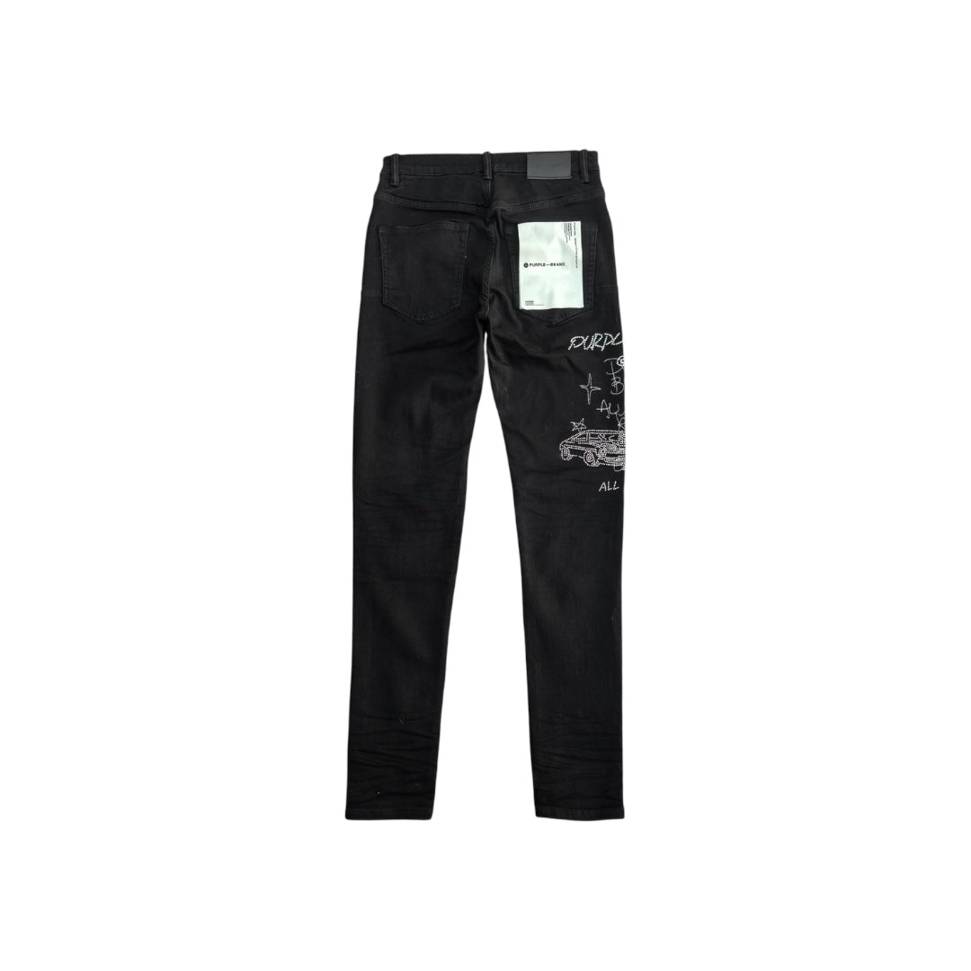 PURPLE MEN FASHION JEANS #00120