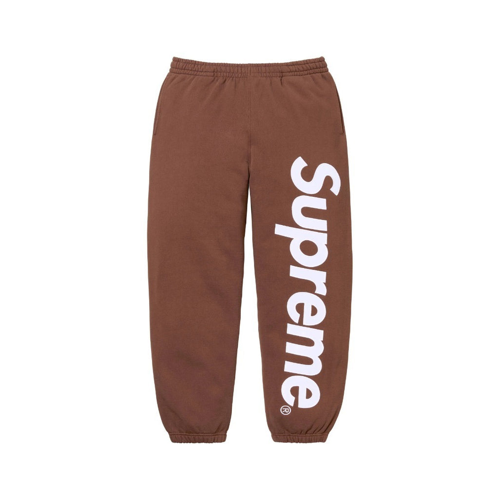 SUPREME 22FW SATIN APPLIQUE SWEATPANTS