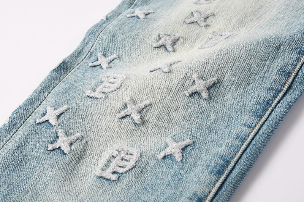 PURPLE MEN FASHION JEANS / #9152