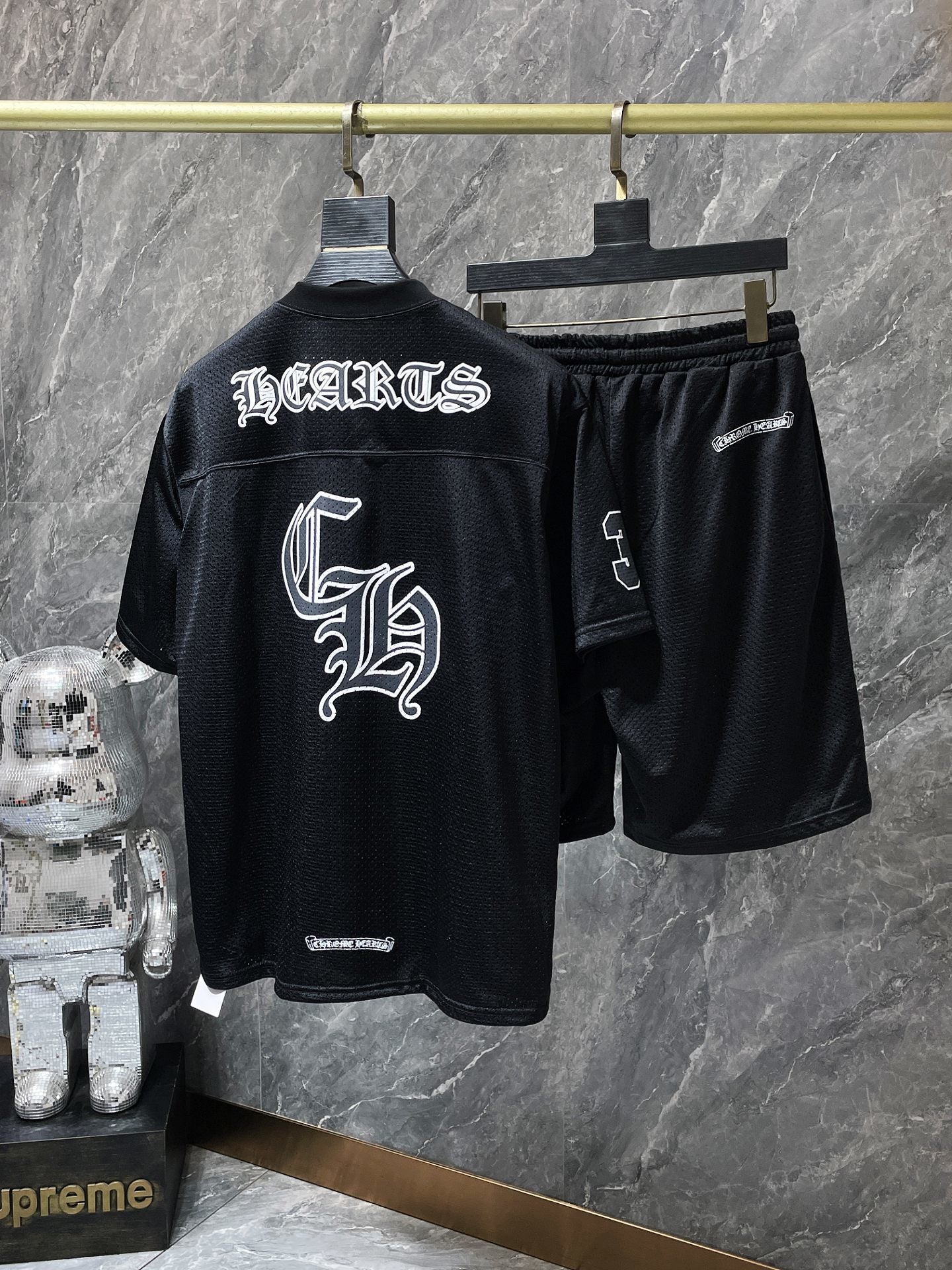 CHROME HEARTS SHORT SET