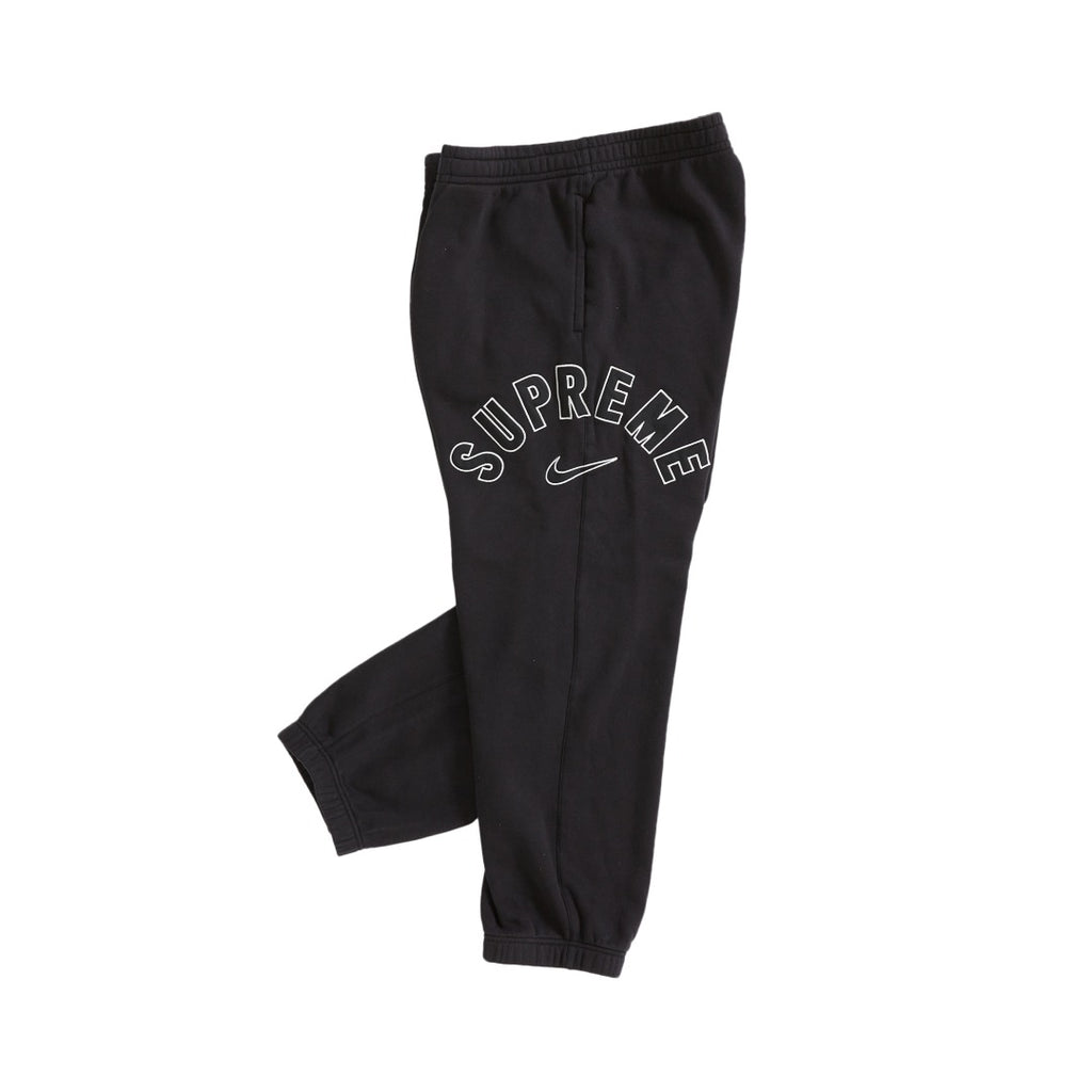 SUPREME X NIKE SWEATPANTS / BLACK