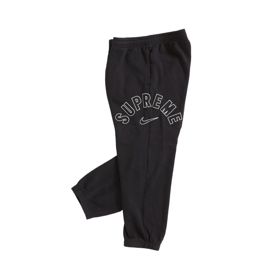 SUPREME X NIKE SWEATPANTS / BLACK