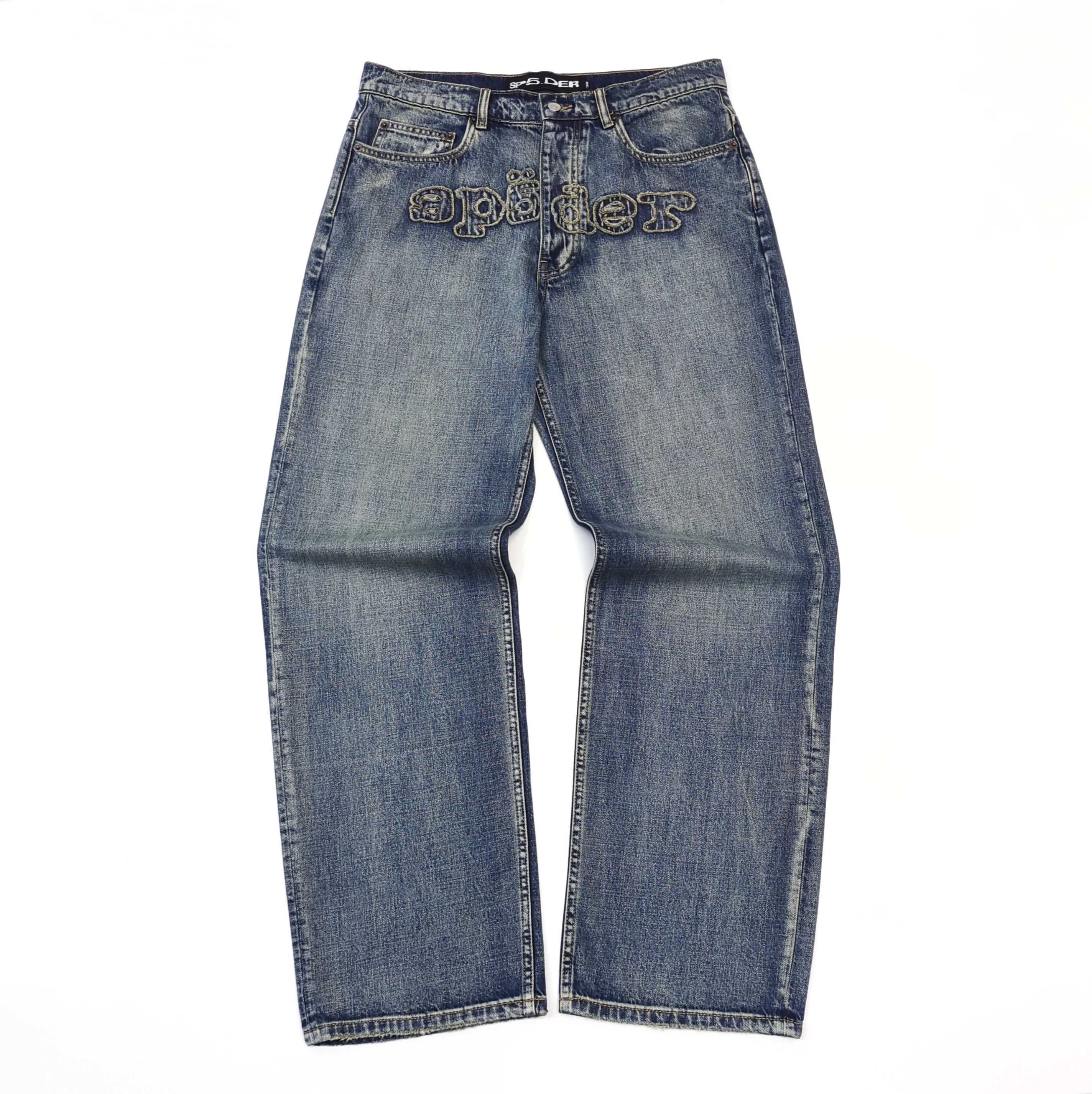 SP5DER / DENIM WORK PANTS / LIGHT WASH JEANS