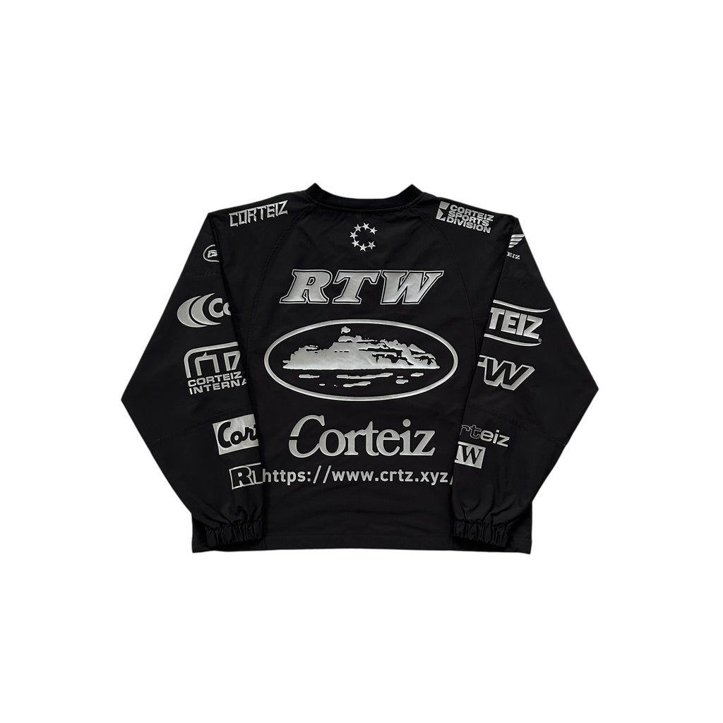 CORTEIZ SPONSORS PULLOVER (BLACK)