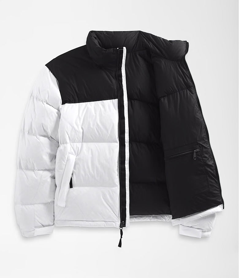 NORTH FACE WHITE JACKET (ONLINE EXCLUSIVE)