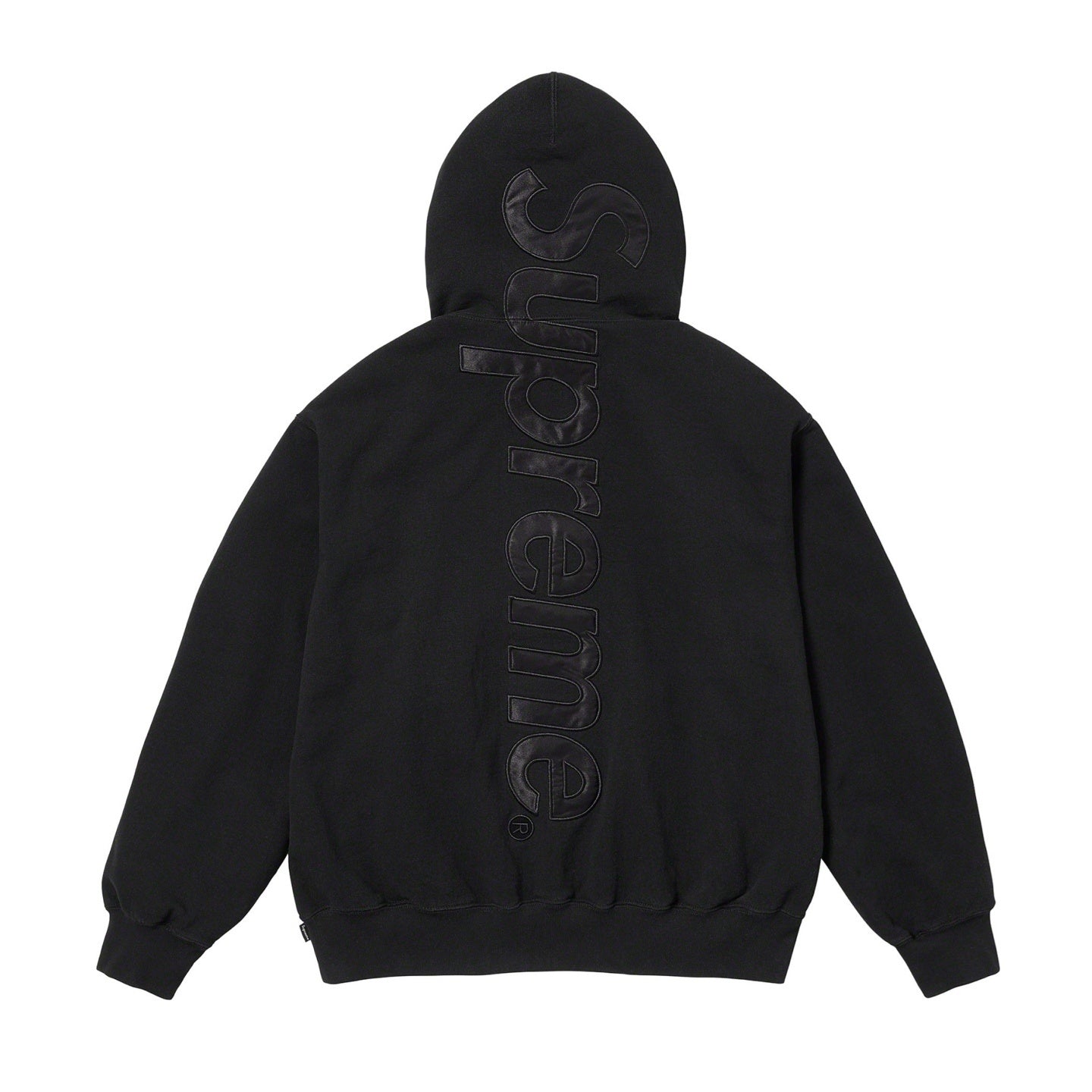 SUPREME 22FW SATIN APPLIQUE HOODIE