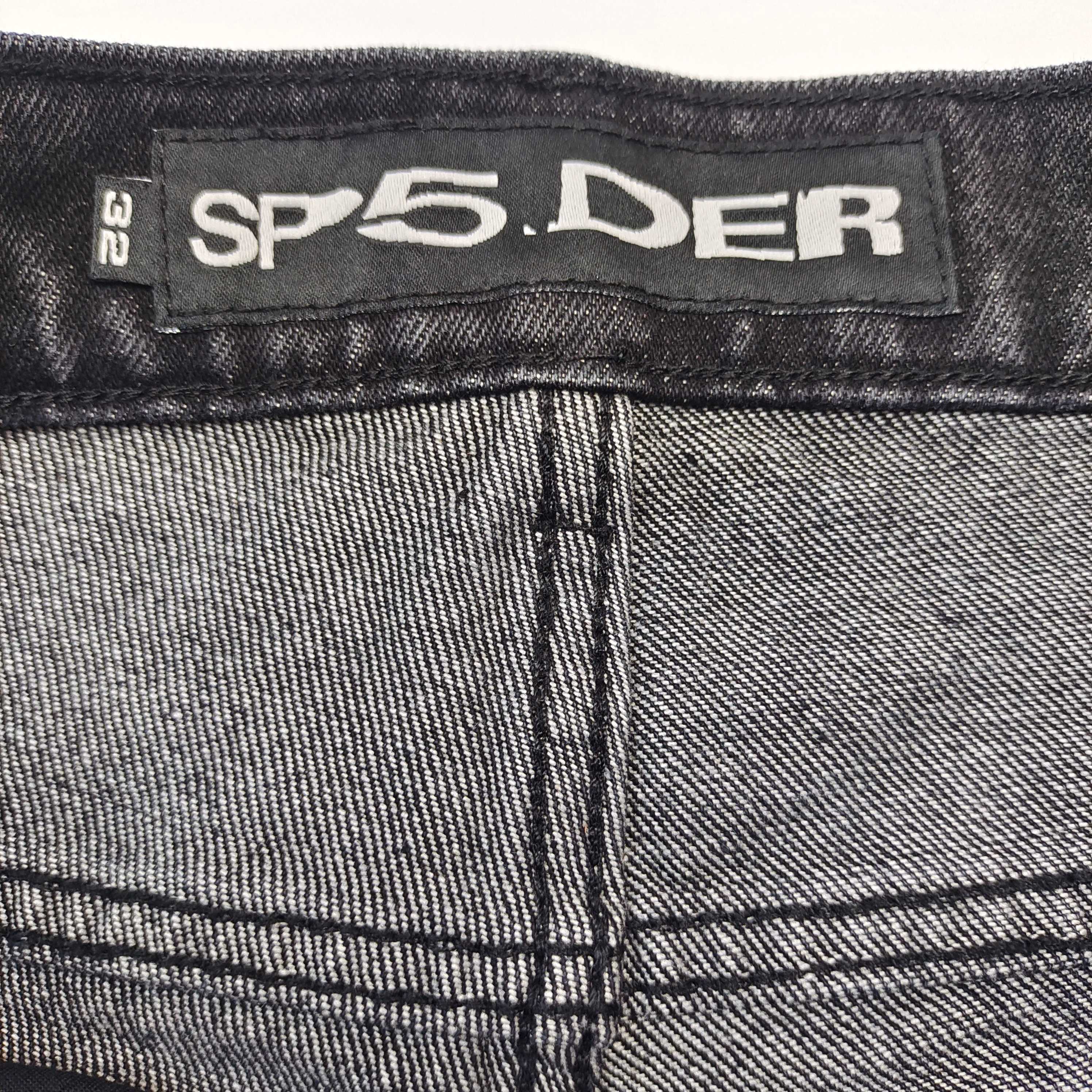 SP5DER / BELUGA DENIM  / JEANS BLACK