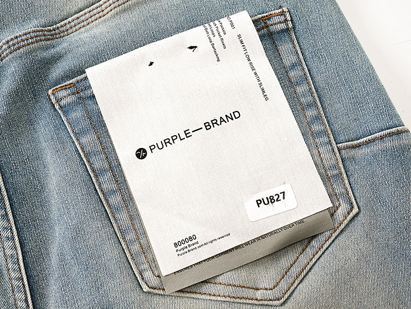 PURPLE MEN FASHION JEANS / #827