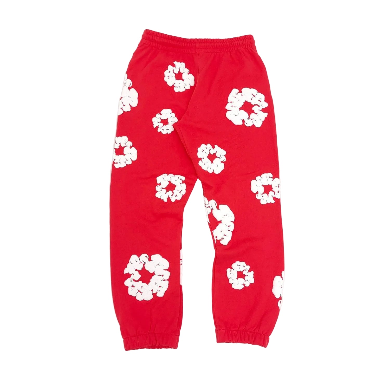 DENIM TEARS SWEATPANTS (Red/White)